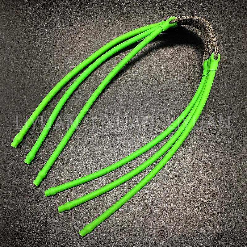 Genuine violent anti -frozen slingshot rubber band 1745 imported round skin thick thick garden coating high elastic card pearl two three