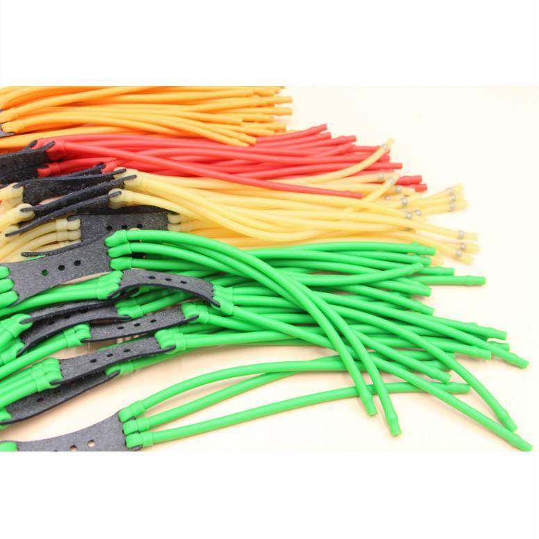 Genuine violent anti -frozen slingshot rubber band 1745 imported round skin thick thick garden coating high elastic card pearl two three