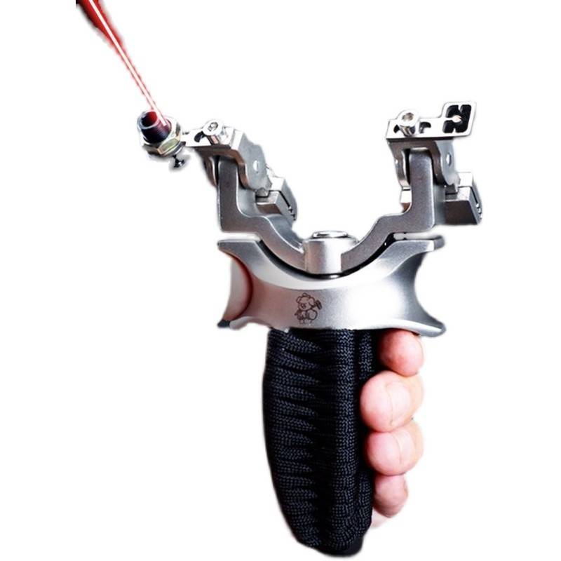 360 -degree rotation slingshot infrared laser precision bombing rack high -precision o fast -pressure outdoor competition specialty