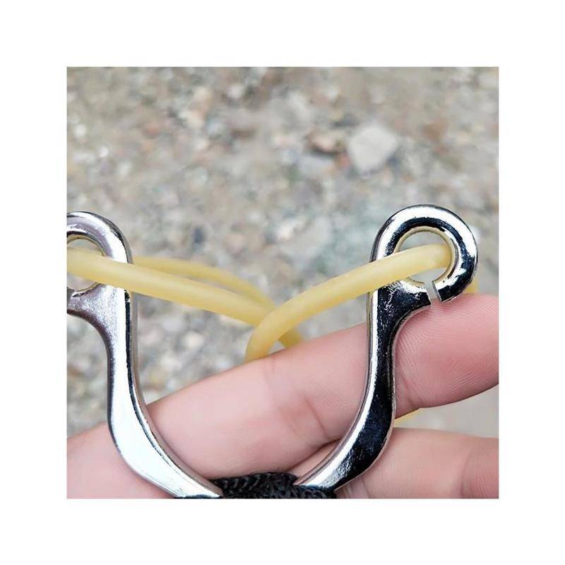 Traditional slingshot 1745 round skin tendons, high precision, accurate and high -pressure high -pressure device bullets heavy power