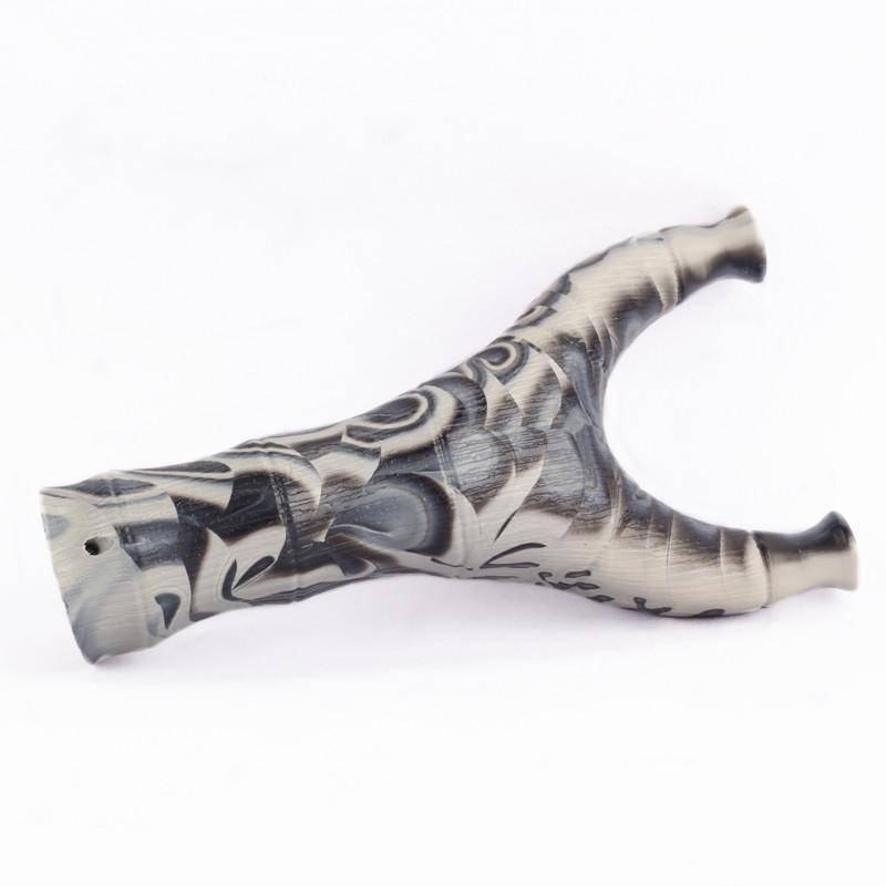 Plastic resin slingshot bamboo slingshot ABS flying tiger flat skin slingshot high -rise bamboo festival anti -tiger toys