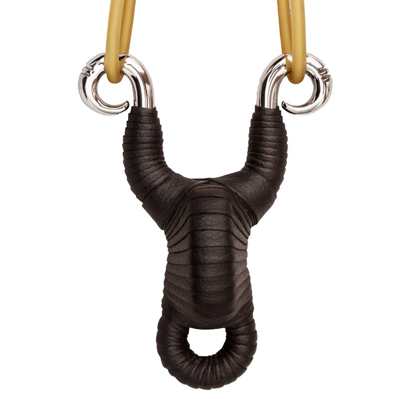 Stainless steel traditional handmade cold curved hidden antelope X dedicated high -precision slingshot outdoor competitive anti -slingshot