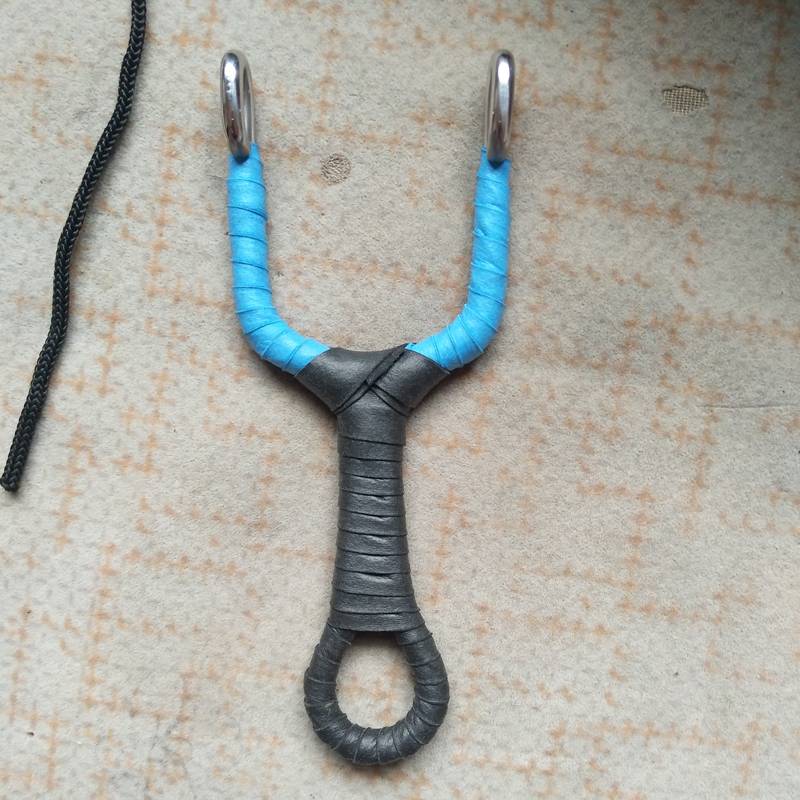 6 mm traditional bow straight bow cold bending soberies with long handle grip stainless steel bounces with old toys slingshot
