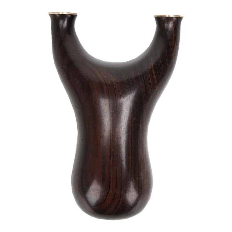 Ziguang sandalwood solid wood slingshot wood reflection exemption from the original wooden flat skin bow fat flying tiger fork outdoor bombers