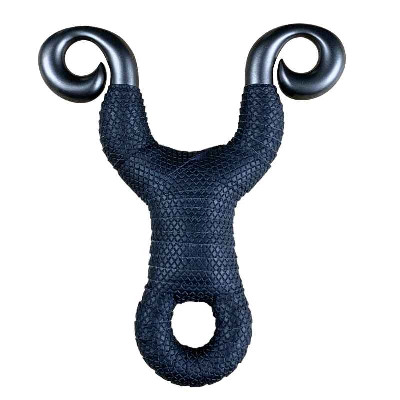 Gradient fox slingshot cold bend 304 stainless steel pure handmade slingshot 9 changes 5 round skin bow flat skin bow big power bow