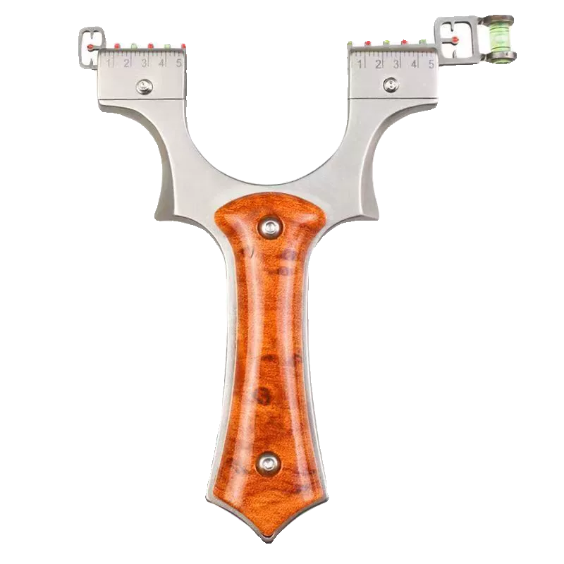 New Mavericks slingshot stainless steel flat skin band high power high accuracy outdoor actual combat competitive laser slingshot