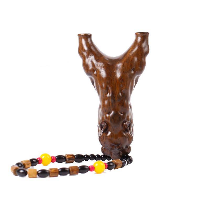 Black Honolulu Slingshot with a high-precision high-pressure slingshot
