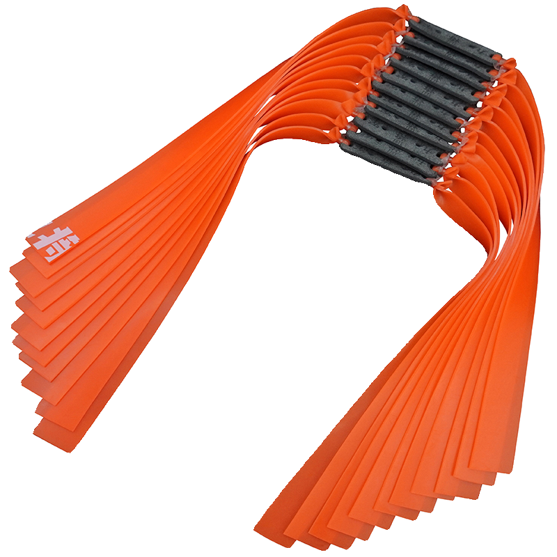 Slingshot flat rubber band three -generation Zhongdara durability anti -freezing imported rubber band high bombs high bombs, thickened violence precise authentic