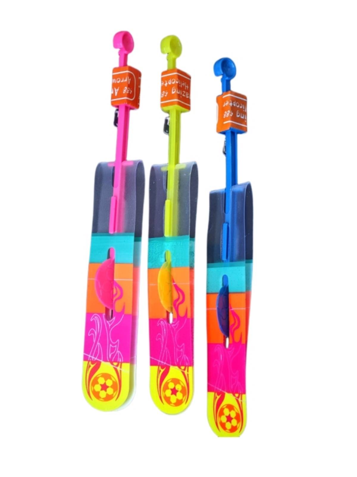 Upgraded glowing slingshot Flying Arrow Flying Flying Bird Bamboo Dragonfly Fit Outdentary Stall Stall Sighty Toys