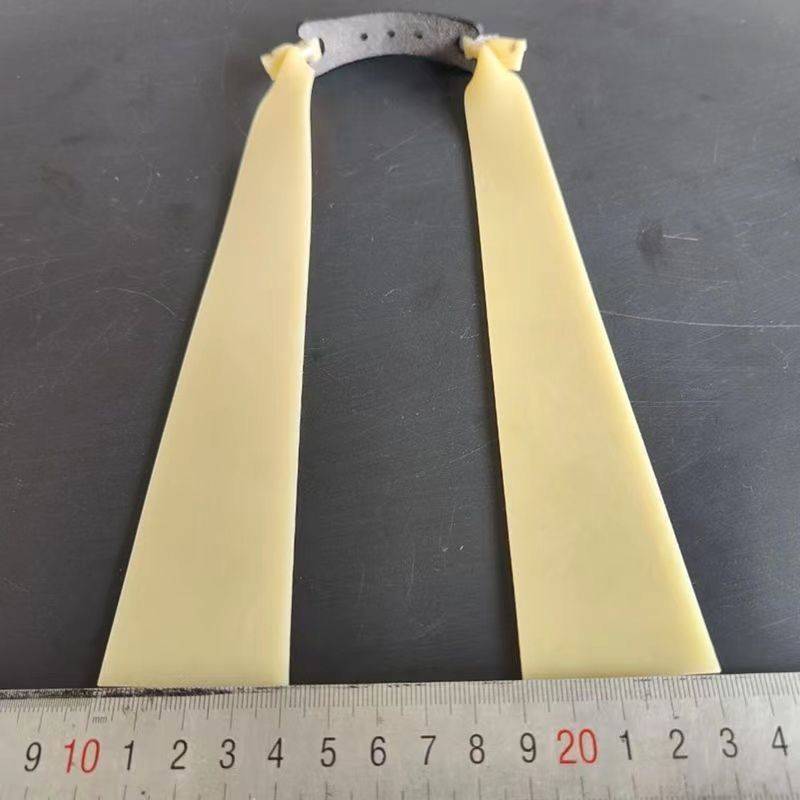 Slingshot rubber band high power owl 40 -wide dedicated large power violence anti -freezing cones flat skin thickness high precision