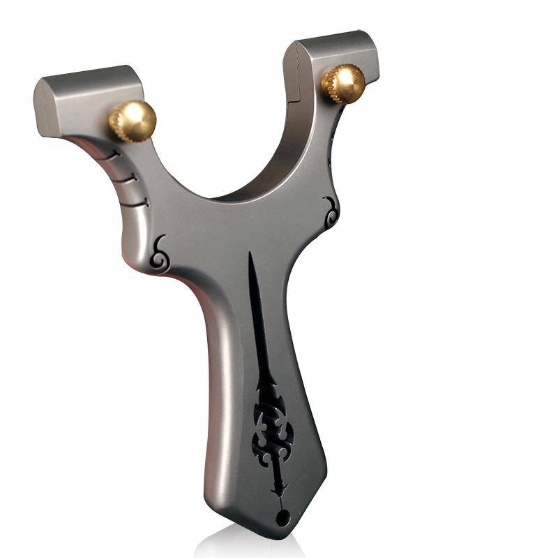 titium alloy flat-skin bow cut-off digitally controlled tc21 free of fast-pressure clips and high-end flat-skin slingshots