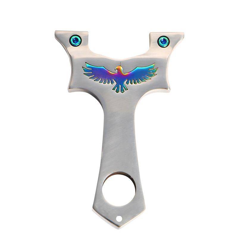 Round Eagle Stainless Steel Skin Bow High Precision Large Power Line cutting straight outdoor competitive toys