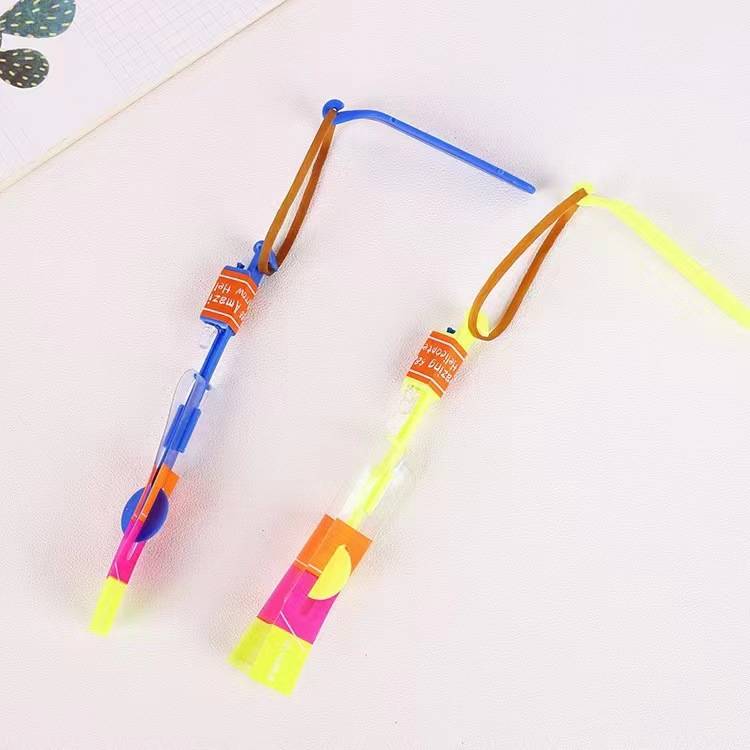Slingshot Flying Arrow Outdoor Toys Everbright Sky Crossing Blind Blossom Bamboo Dragonfly Flat Flash Nightlight Children