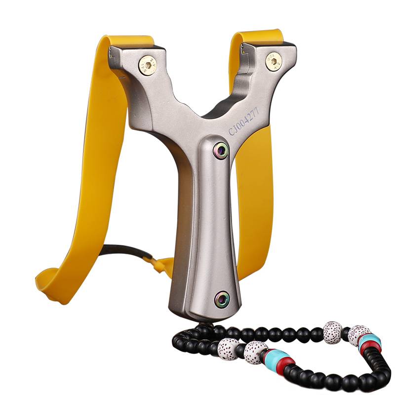 Eating chicken slingshot 440C Estimated flat skin band stainless steel bouncing ammunition bomber high accuracy bomber fork outdoor tendon bow