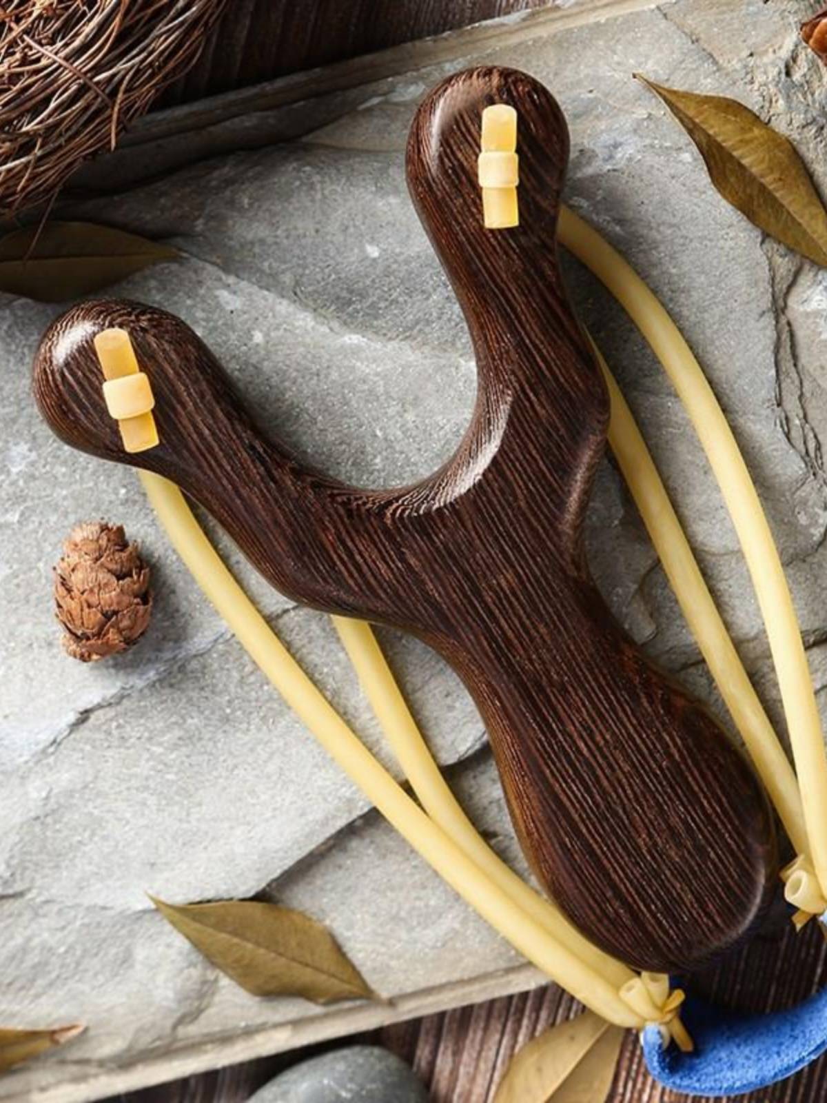 New slingshot Daquan adult outdoor actual combat competition high power high accuracy, flat rubber band group bow and arrow shooting