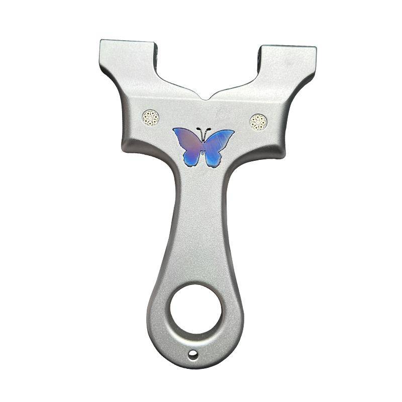 A high-precision, open-air flat-skin slingshot