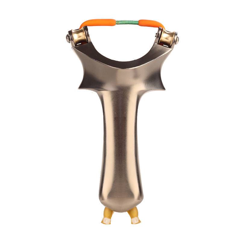 Plum slingshot new metal Tianya god wheel bow precision multi -functional fishing dart skate wares long shooting slingshot