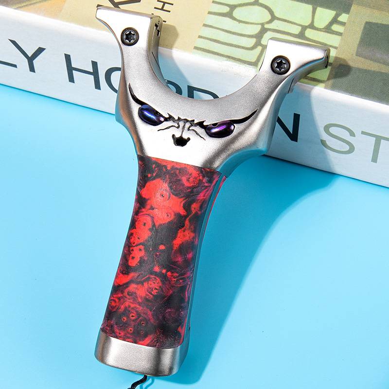 Pure handmade titanium alloy fast pressure flat skin avoid slingshot tc21 anti -curved precision outdoor T bulcians high precision great power