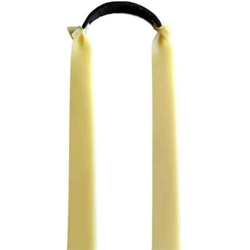 Slingshot adults Dedicated high precision thickened flat rubber tendon durable range High elastic cold resistance, non -binding flat skin band