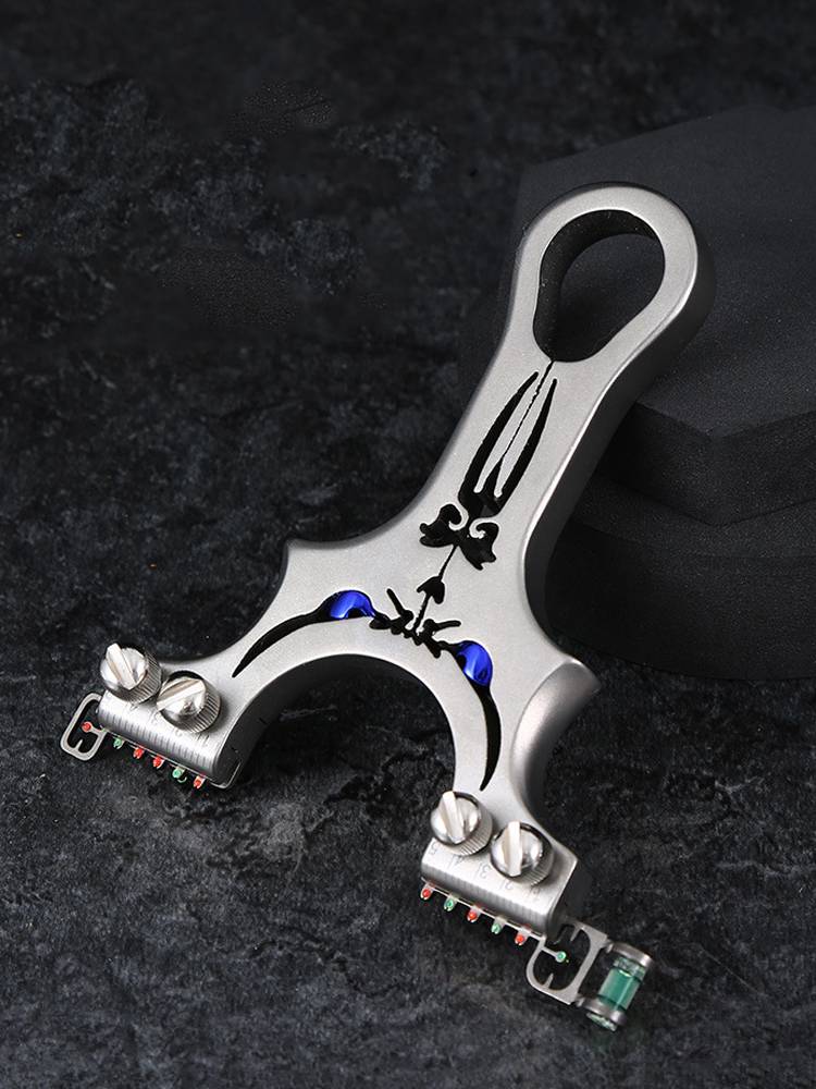 Direct 9025 clamping clamping precision little monster stainless steel stainless steel widen the head of the slingshot stainless steel fast pressure straight board demon