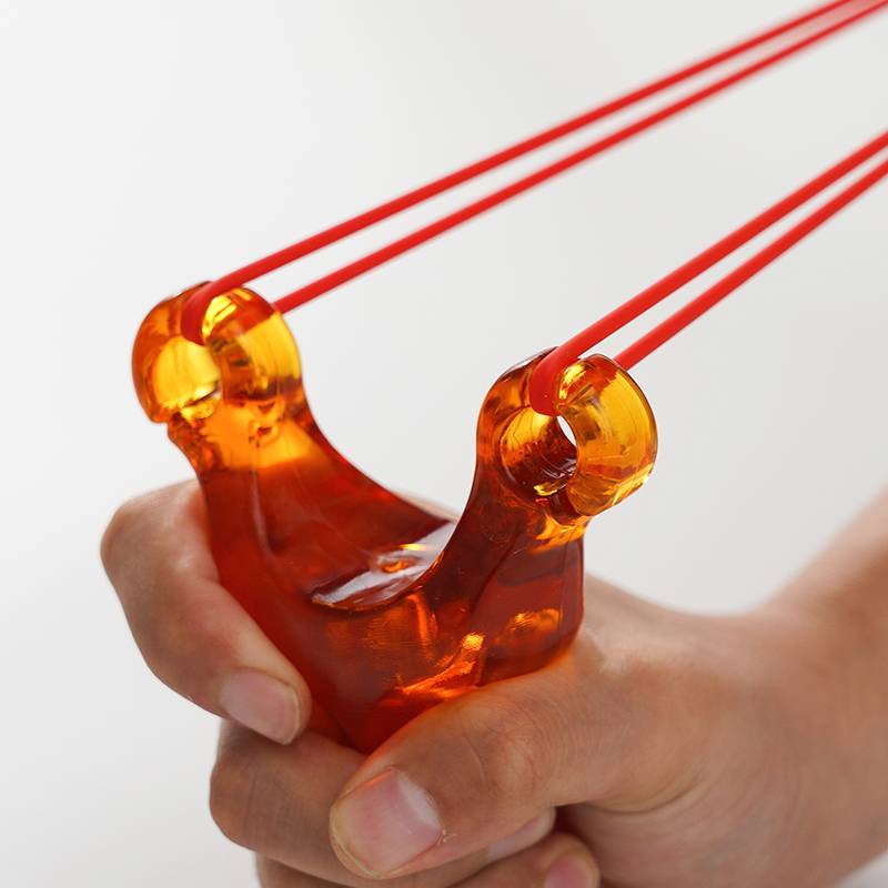 Outdoor traditional Tibetan antelope high -precision slingshot shelf is free of round rubber band high power competitive high -pressure professional bomber