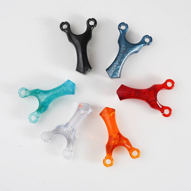 Outdoor traditional Tibetan antelope high -precision slingshot shelf is free of round rubber band high power competitive high -pressure professional bomber
