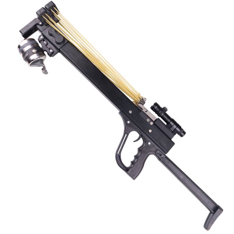 Spot new ejaculation F artifact dual -use ejection fishing rod laser high -precision fishing slingshot outdoor automatic outdoor automatic