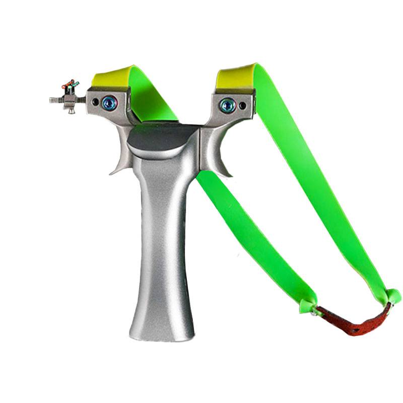 Genuine Genuine Hero Slingshot Stainless Steel High -precision Ejection Flat -Rubbing Outdoor Competition Special Bow and Arrows