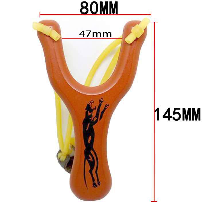 Outdoor mahogany slingshot children's toys wooden slingshot outdoor leisure creative shooting toys hot