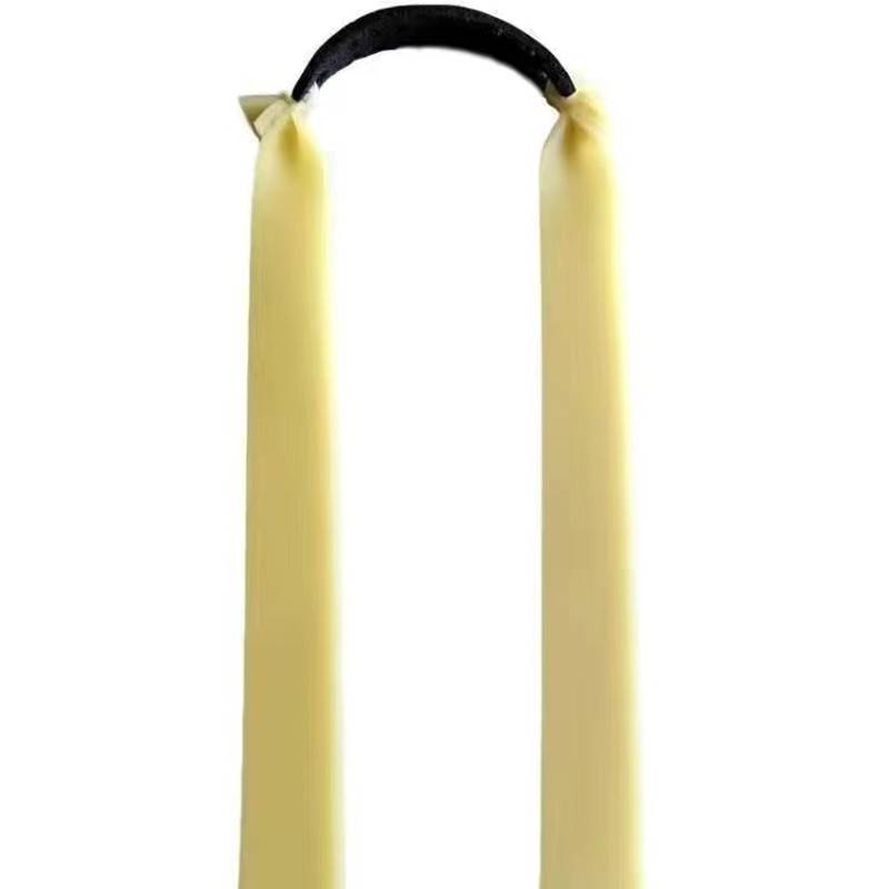 Slingshot flat skin band is thick and strong, powerful, anti -freezing, durable range, high bomb, cold resistance, non -tied rubber band