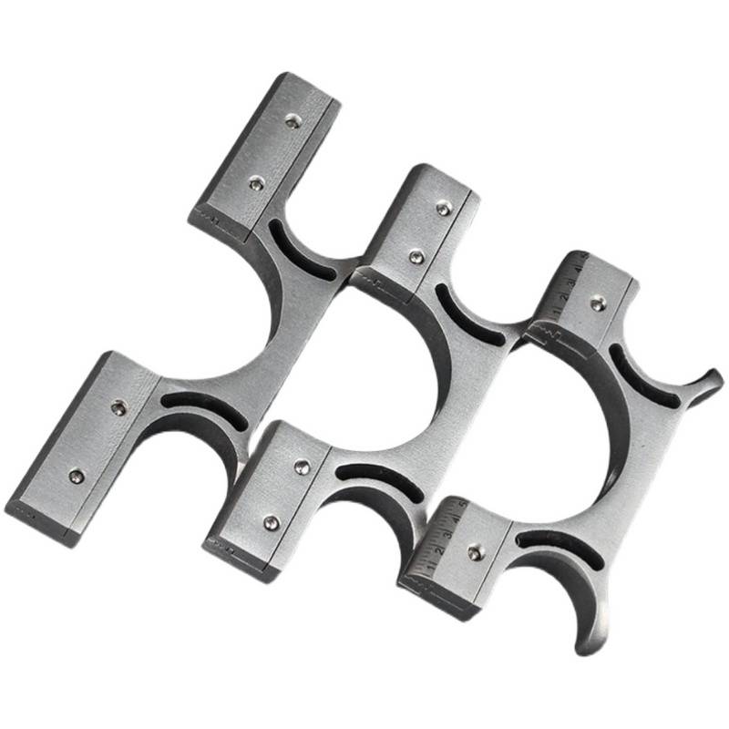 Flat rubber band slingshin stainless steel bow durable cat head outdoor bow accessories quickly pressure 304 dual -use stainless steel arched head