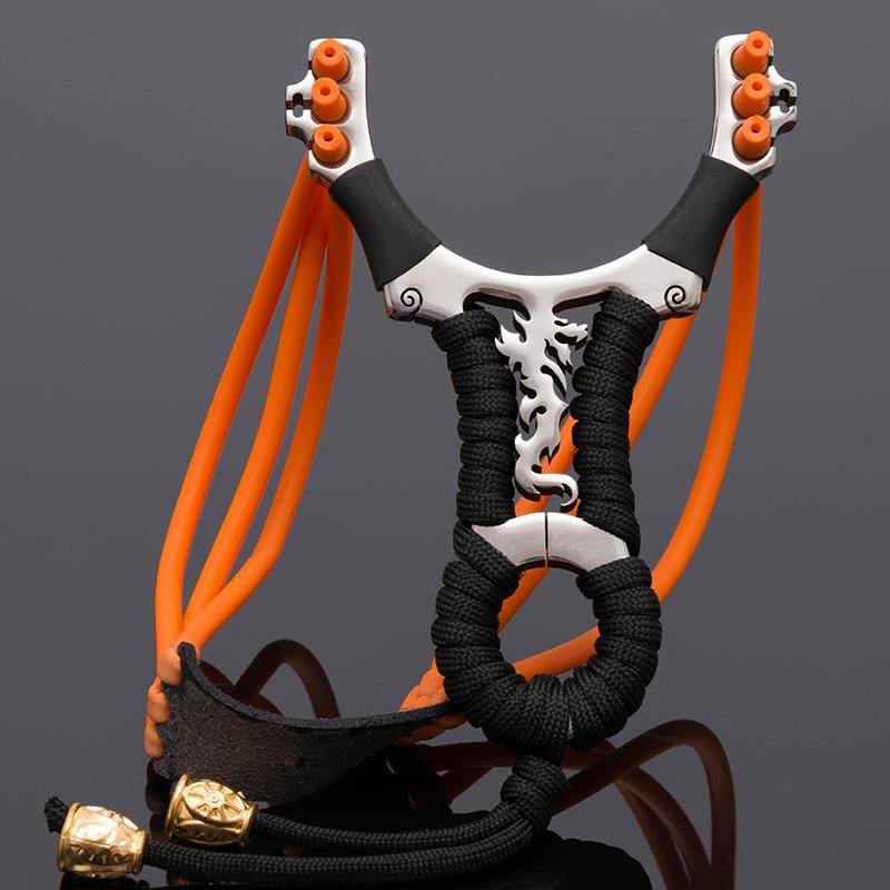 New product 6 shares of stainless steel large power straight slingshot high -precision outdoor strong new high -precision traditional bombs