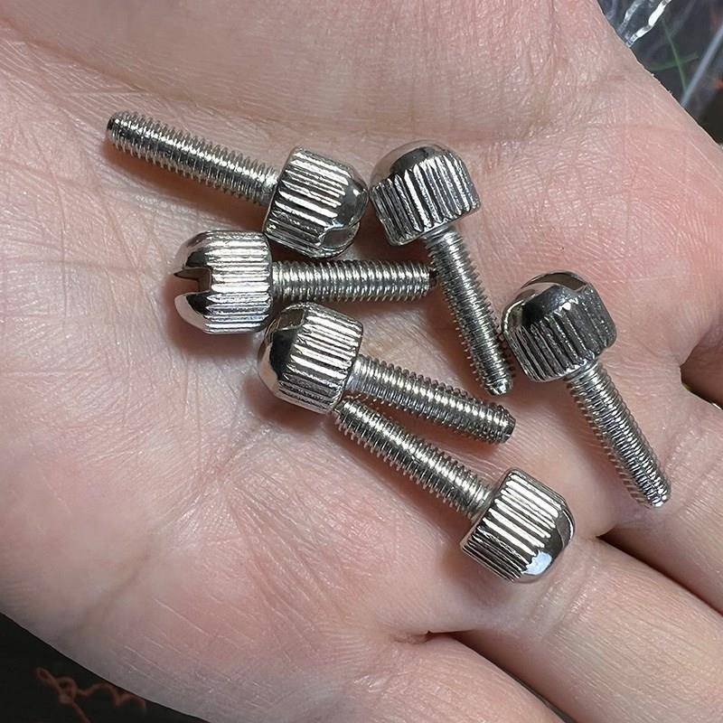 Slingshot screw fast pressure special hand twist screw diameter M4 long 14/16mm slot slinging bow accessories