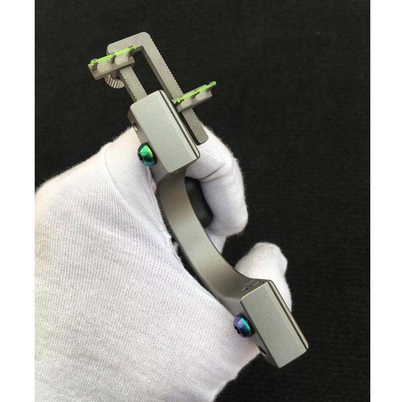 Iron Man slingshots with a single titanium alloy, not a cold bend, and a high degree of off-site precision