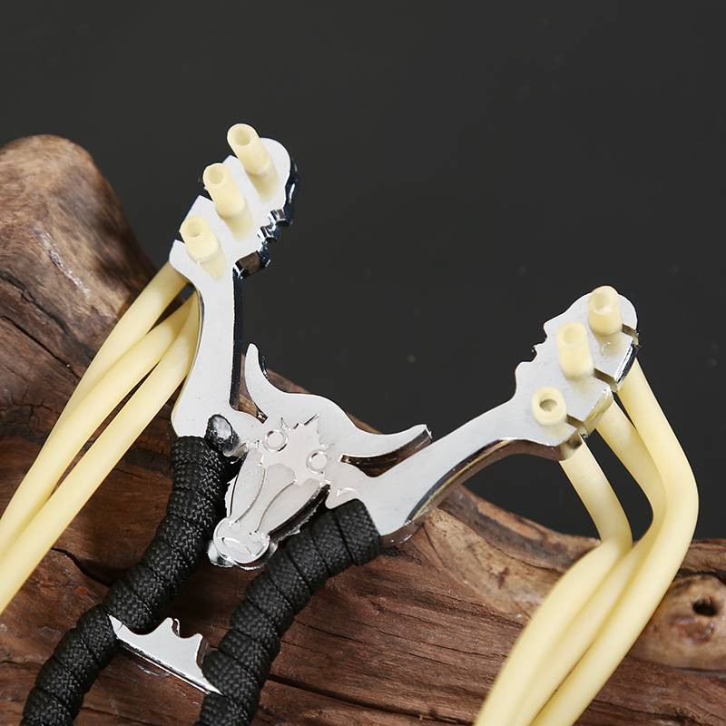 Slingshot of Slinges steel balls Snake new high -precision mud pill high elastic durability, durable power sniper novice