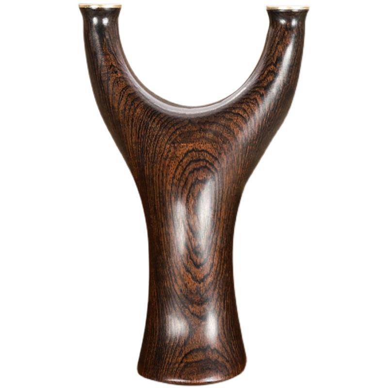 Wooden slingshin solid wood raw wood 75 bow door feel Wang Bian skin outdoor anti -song flying tiger high accuracy slingshot