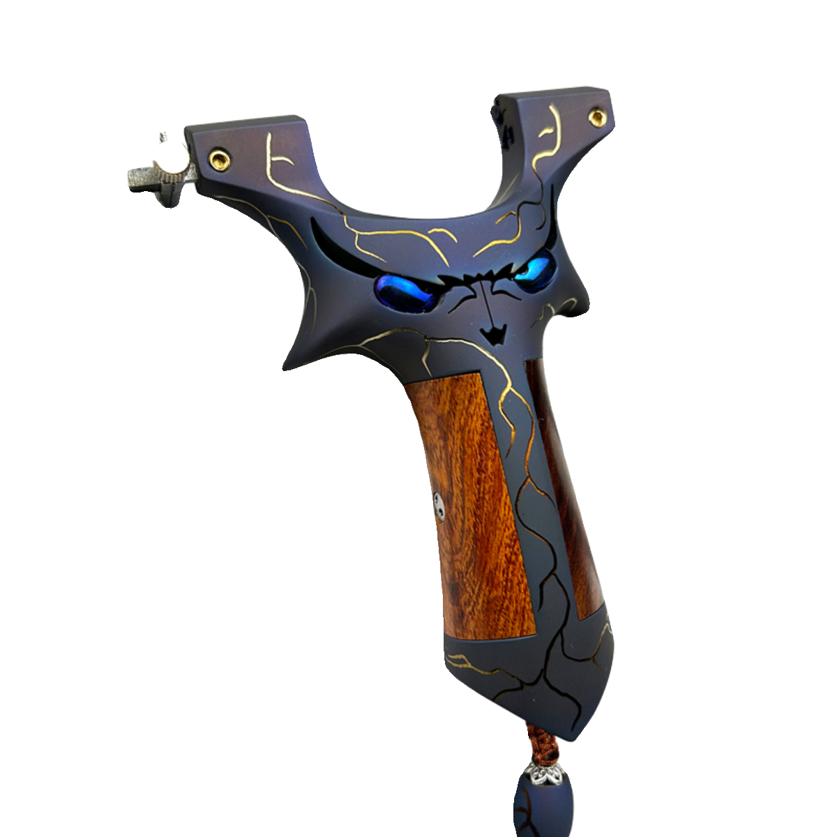 The new slingshot little monster sixth generation titanium alloy dragon teeth dark buckle is free of high precision precision and precise outdoor big power bullet