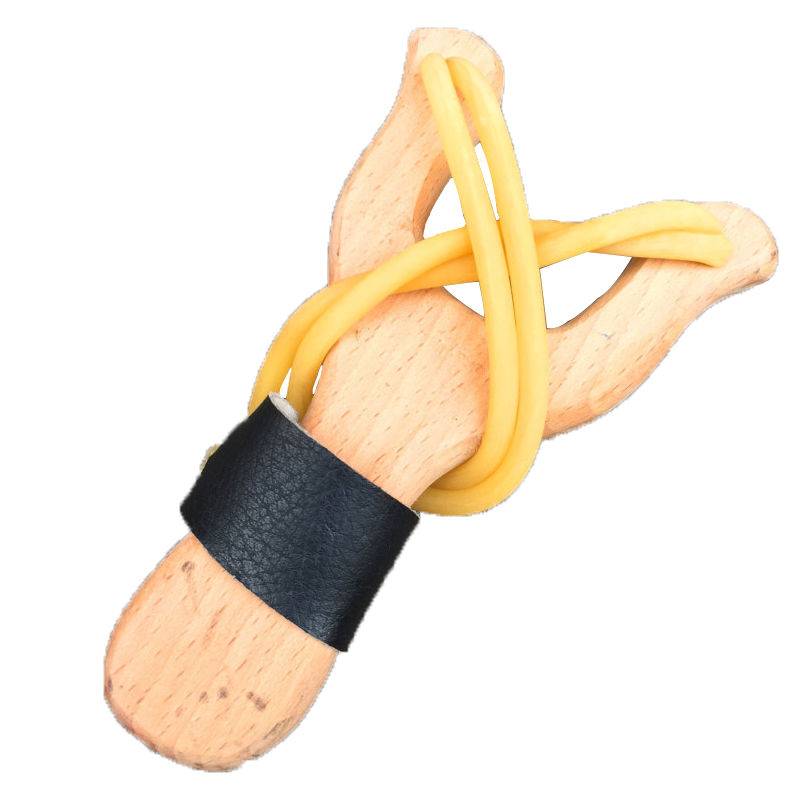 Traditional wooden slingshot outdoor competitive solid wood slingshot classic adult children toys toy wooden fork primary entry slingshot