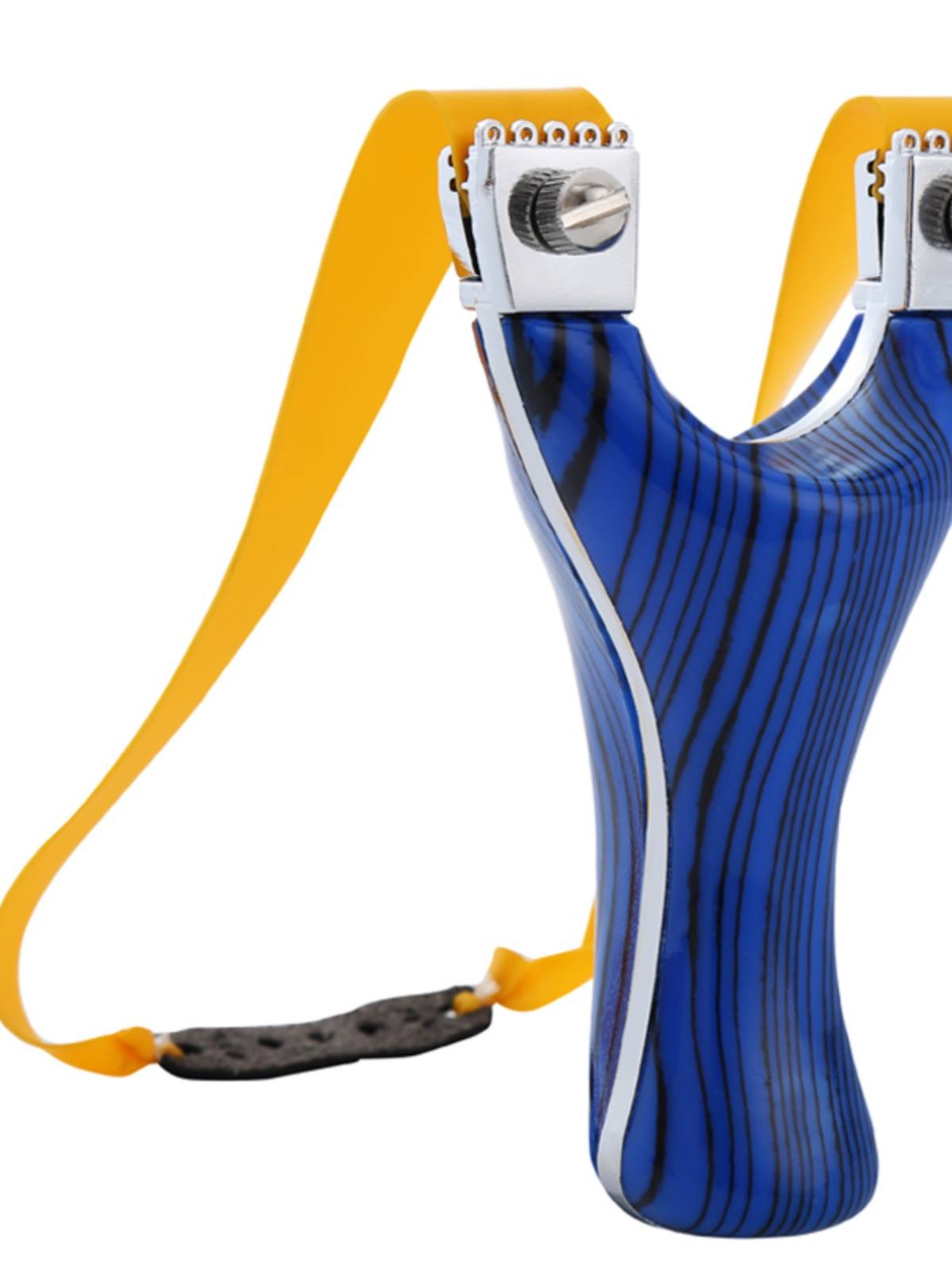 Outdoor slingshot adults dedicated to high -precision new imitation wood large power flat rubber band thick professional competitive arcade
