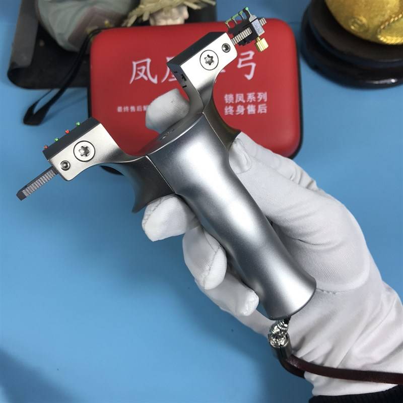 Phoenix Locked Phoenix Nine -generation slingshot 9th -generation titanium alloy flat Z skin free to tie fast crusher slice outdoor high precision adult men