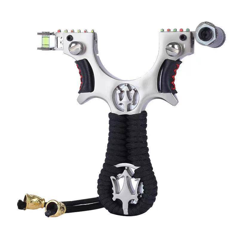 New stainless steel slingshot laser infrared high accuracy and high accuracy high power quickly pressure free of thick flat rubber band outdoor
