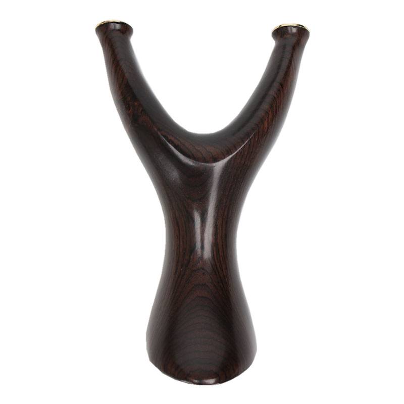 Ziguang sandalwood solid wood slingshin wooden wood wood system y anti -song flat skin bow precision flying tiger fork handmade sling out outdoor outdoor