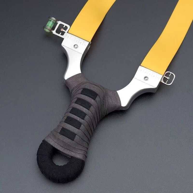 The new slingshot high -precision, high -precision, power, adult -specific authentic laser infrared stainless steel flat rubber band slingshot