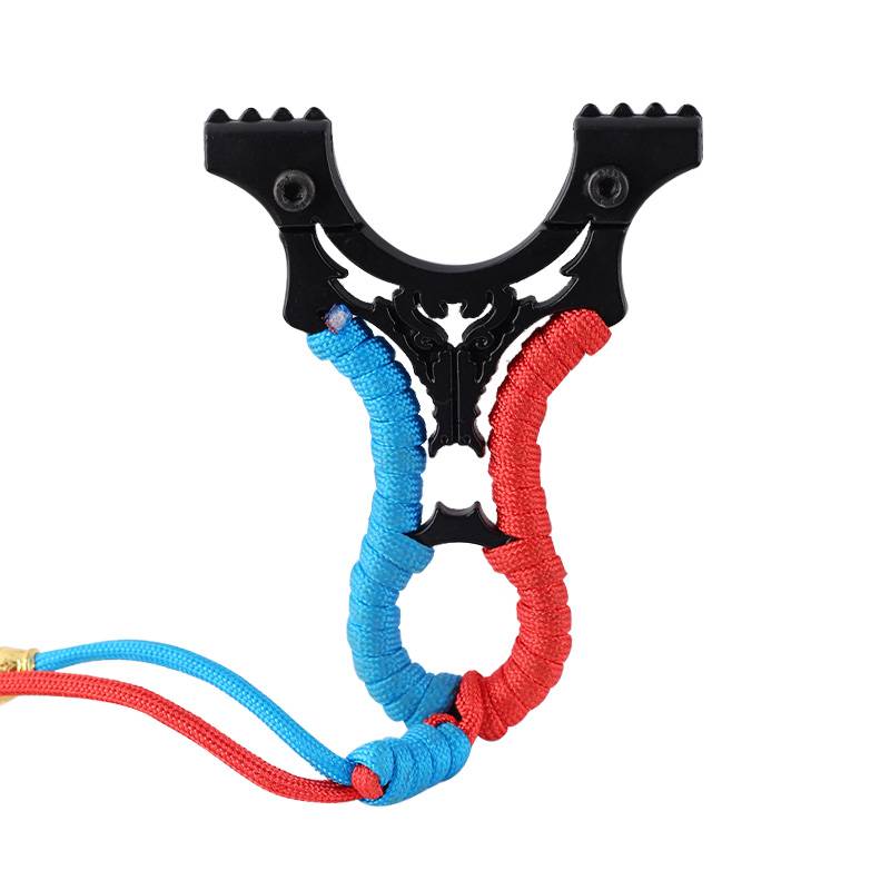 Outdoor High -precision Spiny Bow New Genuine Genuine Gas Powerless Bow Powerful Folding Traditional Flat Precision High Elasticity