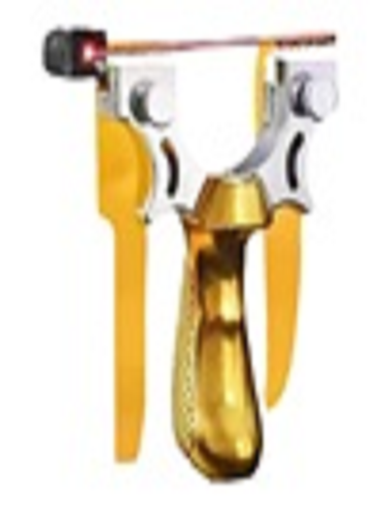 Flat Skin Sonogal High -precision powerful titanium alloy stainless steel pearl outdoor adult competitive tie rod gun -type toys