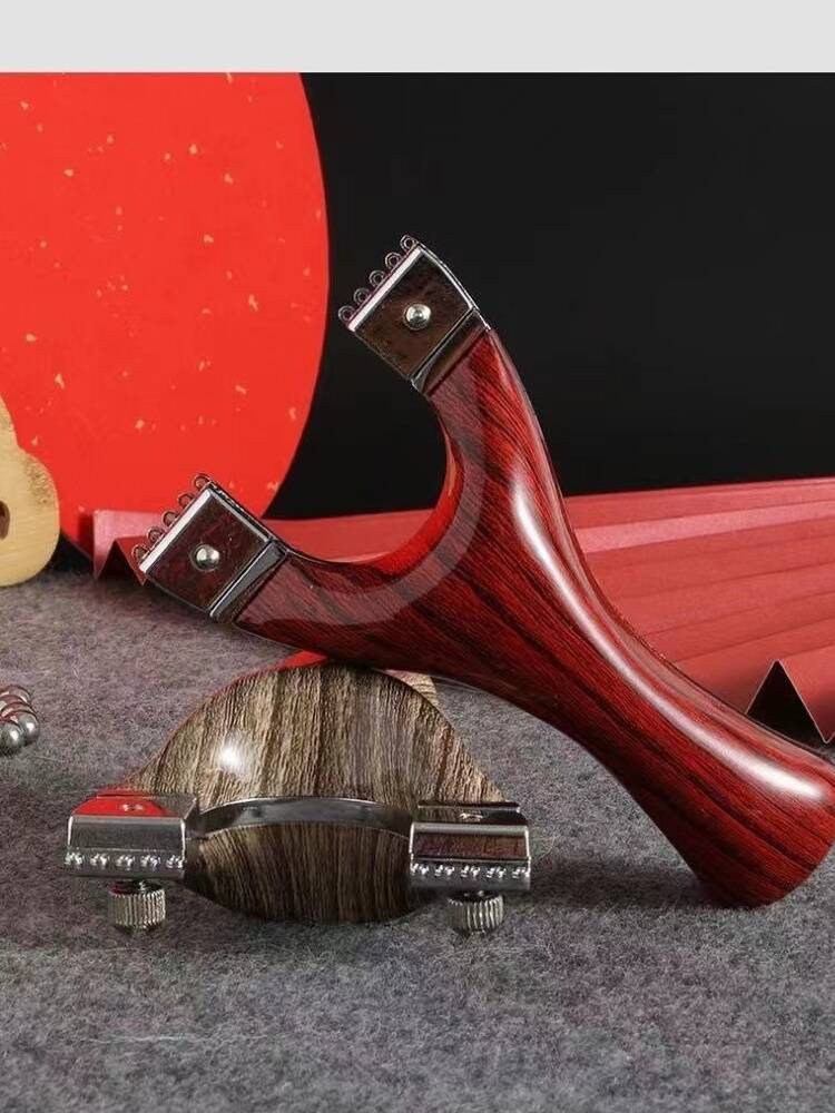 New slingshot High -precision Daquan Daquan Wood Rail violent Outdoor Adult Flat Skin Bow Professional Toys High and Precision