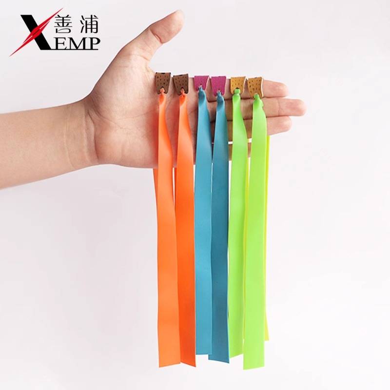 Slingshot rubber band A1P70-Thicked flat rubber band back to the rubber band of rubber band violence short pull-free anti-freezing resistance and durable