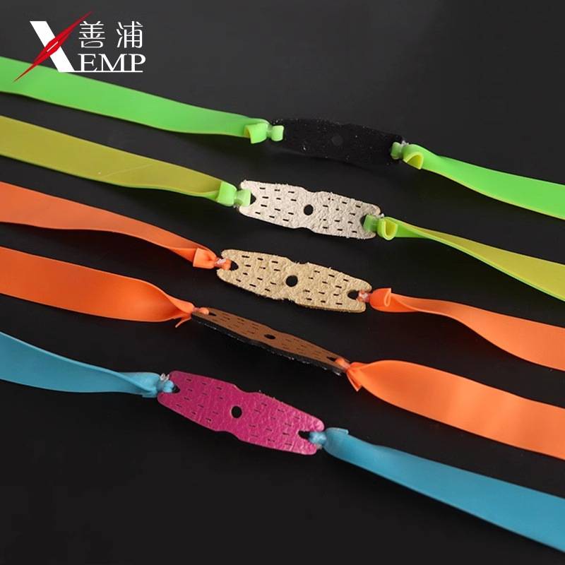 Slingshot rubber band A1P70-Thicked flat rubber band back to the rubber band of rubber band violence short pull-free anti-freezing resistance and durable