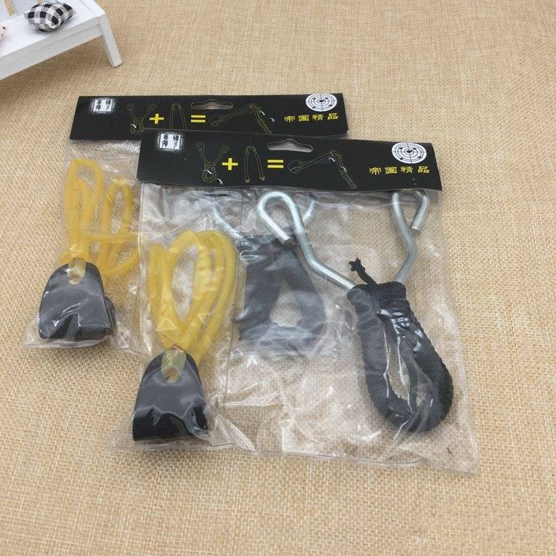 Children's traditional shooting toy metal coarse iron wire anti -roll anti -slingshot Scenic area temple fair hot selling ejection