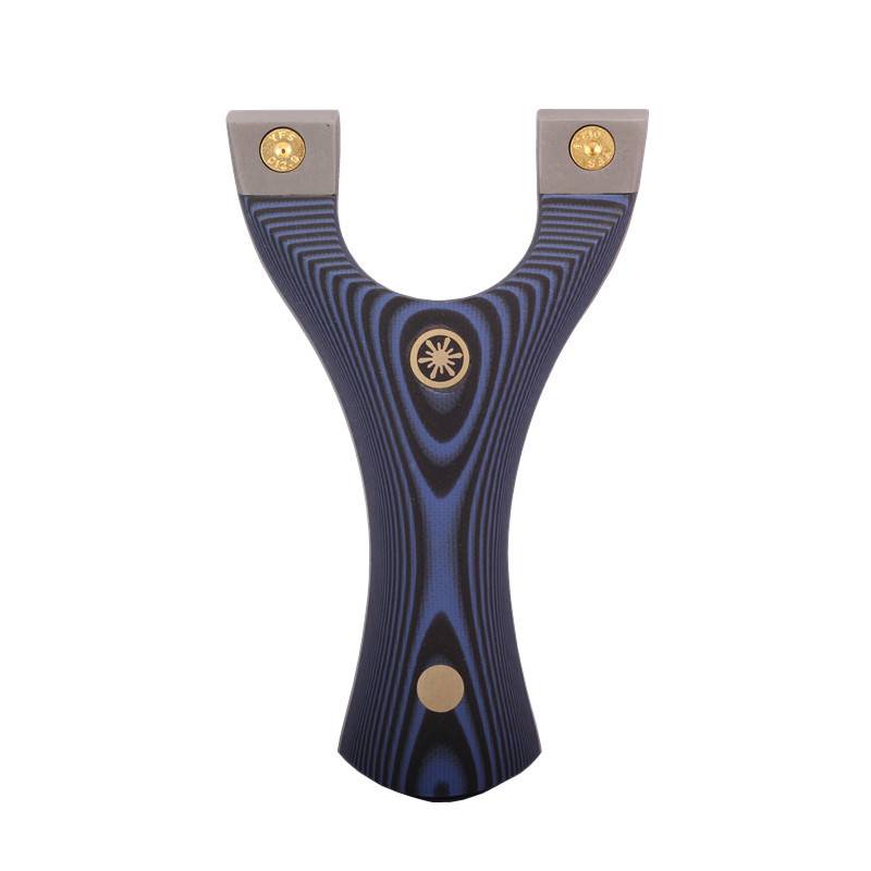 THE TITANIUM SLINGSHOT IS SO HIGH-PRECISION, IT'S SO BIG, IT'S SO BIG